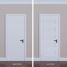Load image into Gallery viewer, Five-Piece Self Adhesive Door Moulding Kit