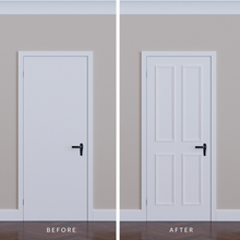 Load image into Gallery viewer, Four-Piece Self Adhesive Door Moulding Kit