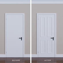 Load image into Gallery viewer, Four-Piece Self Adhesive Door Moulding Kit