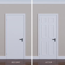 Load image into Gallery viewer, Six-Piece Self Adhesive Door Moulding Kit