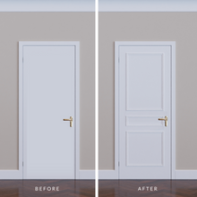 Load image into Gallery viewer, Three-Piece Self Adhesive Door Moulding Kit