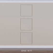 Load image into Gallery viewer, Three-Piece Self Adhesive Royal Wall Moulding Kit
